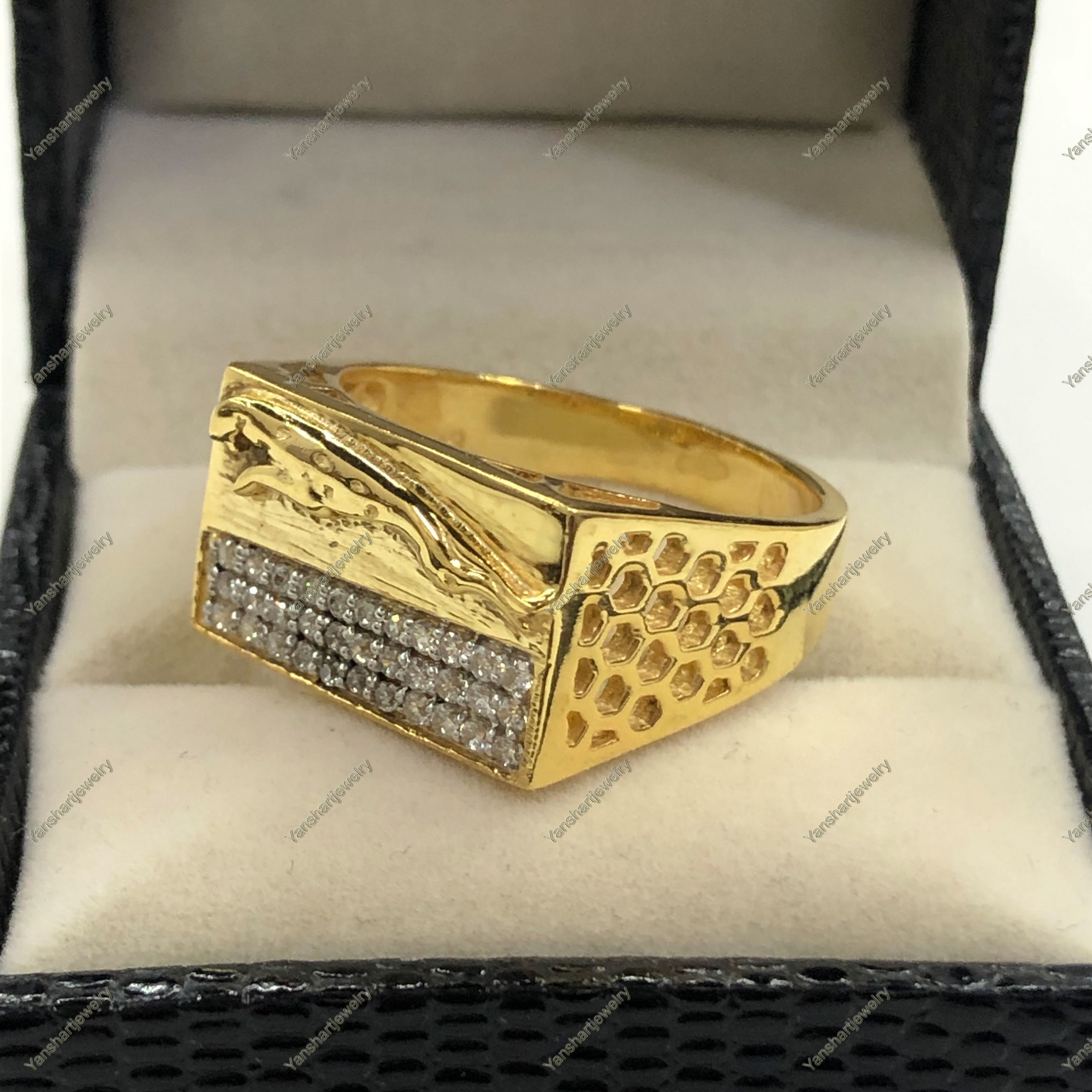 Jaguar Silver Mens Ring Jaguar logo Band Personalized | Etsy