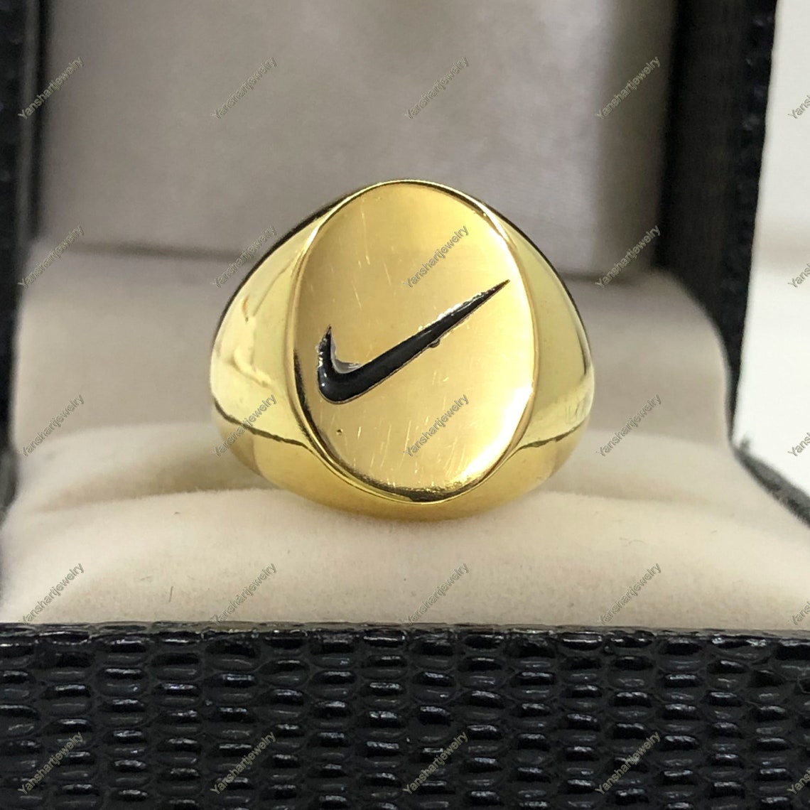Nike Silver Ring Just Do It Ring Silver Nike Jewelry Etsy