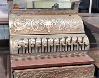 アンティーク NCR ナショナル キャッシュレジスター モデル 1064 G