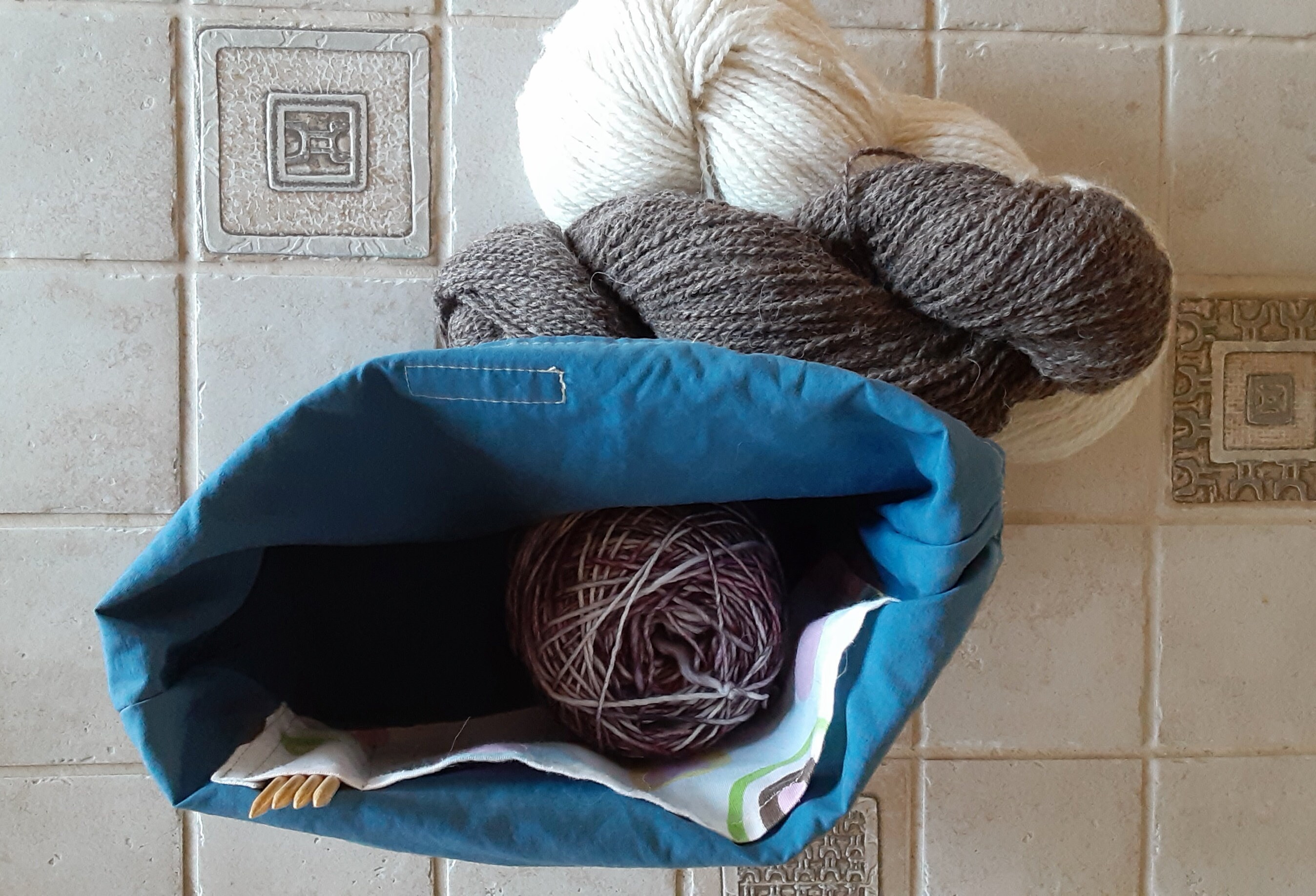 Knitting and Crochet Project Bag Etsy UK