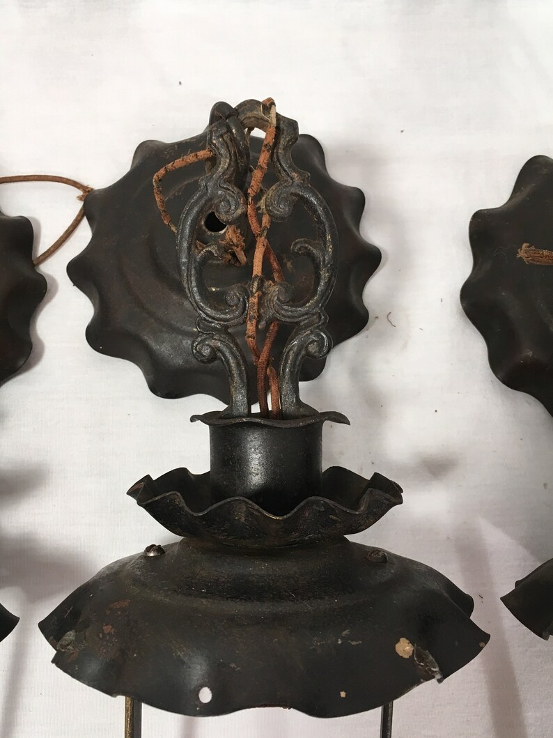 3 Antique Arts /& Craft Hanging Lanterns Porch Light Fixtures Chandeliers Pullman Railroad Car Chandeliers Clear Glass 1900s Hanging Lights