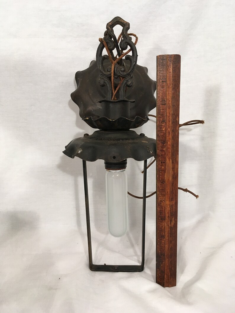 3 Antique Arts /& Craft Hanging Lanterns Porch Light Fixtures Chandeliers Pullman Railroad Car Chandeliers Clear Glass 1900s Hanging Lights