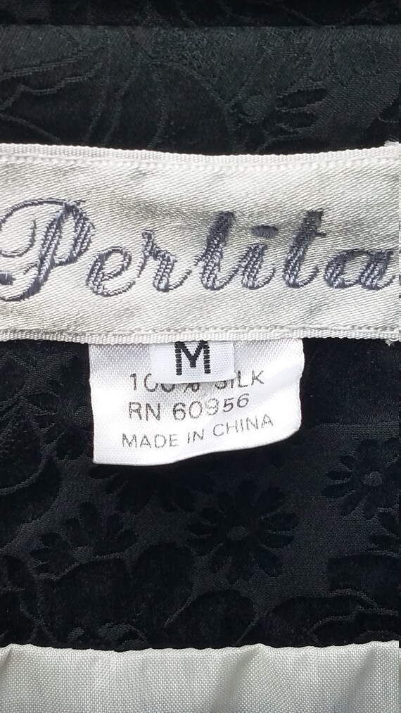 Vintage Perlita silk lined spring jacket.  Size M. - image 2