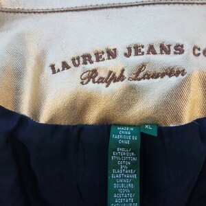 Ralph Lauren Gold short trenchcoat. image 4