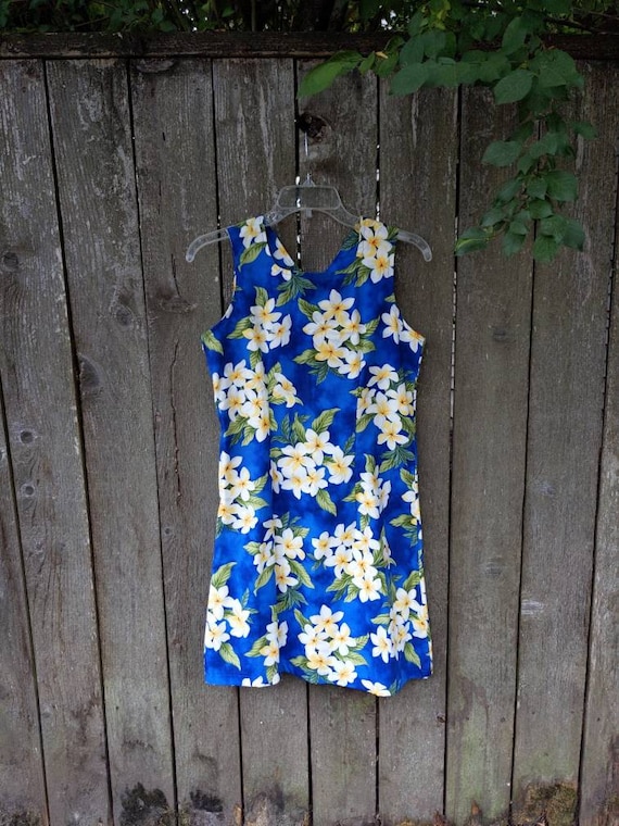 Kilohana co. Made in Kauai  Plumeria flowers blue… - image 1