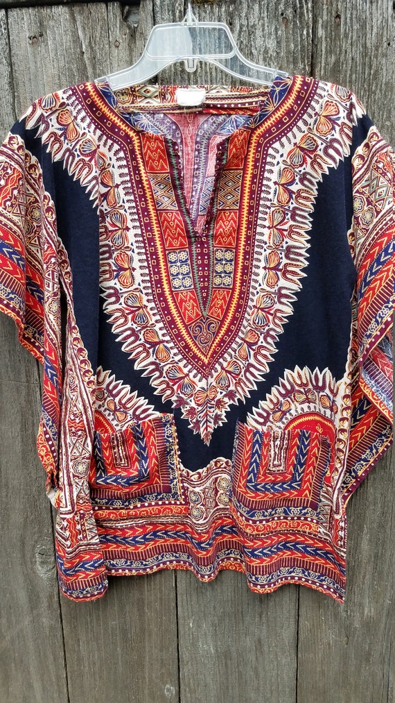 Vintage Dashiki Top. | Etsy