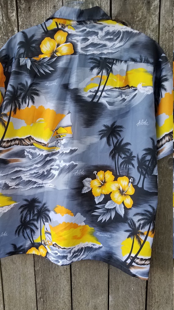 Kalena Fashions of Hawaii men's button down shirt… - image 4