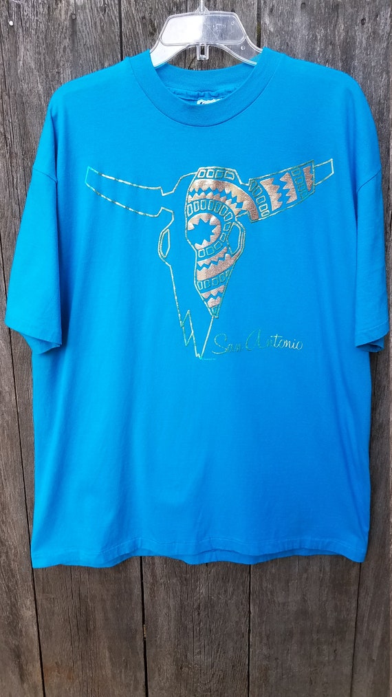 Vintage San Antonio, Texas Hanes Beefy T-shirt. T… - image 1