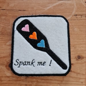 Edgyyyyy Designs Paddle Embordered Badge