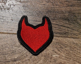 Edgyyyyy Designs "fetlife logo" Embordered Badge