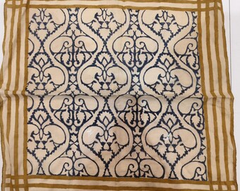 Bandana aus Baumwolle: Vintage Style Halstuch (21x21)