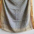 Extra Large Organic Cotton Bandana Scarf: Hand Block Print 42x42 inch product logo
