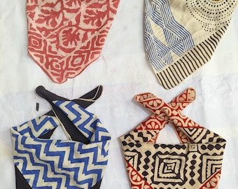 Bulk Bandana gifts of 4 , lot bandana , cotton printed bandana for lady, holsale discounted bandana for her, cotton yarn scarf