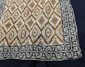 Baumwoll Bandana Halstuch: Vintage Print, 55 x 55 cm