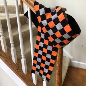 How to Sew A Checkered Flannel Winter Scarf Tutorial - PDF Download