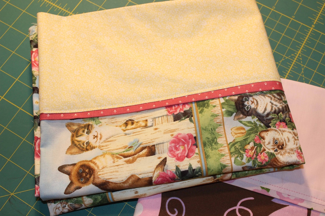 Pillowcase Instructions.pdf Pillowcase Tutorial (roll up Method) - PDF Download - Etsy