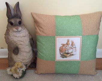 How to Sew a Classic Simple Nine Patch Pillow - PDF Download
