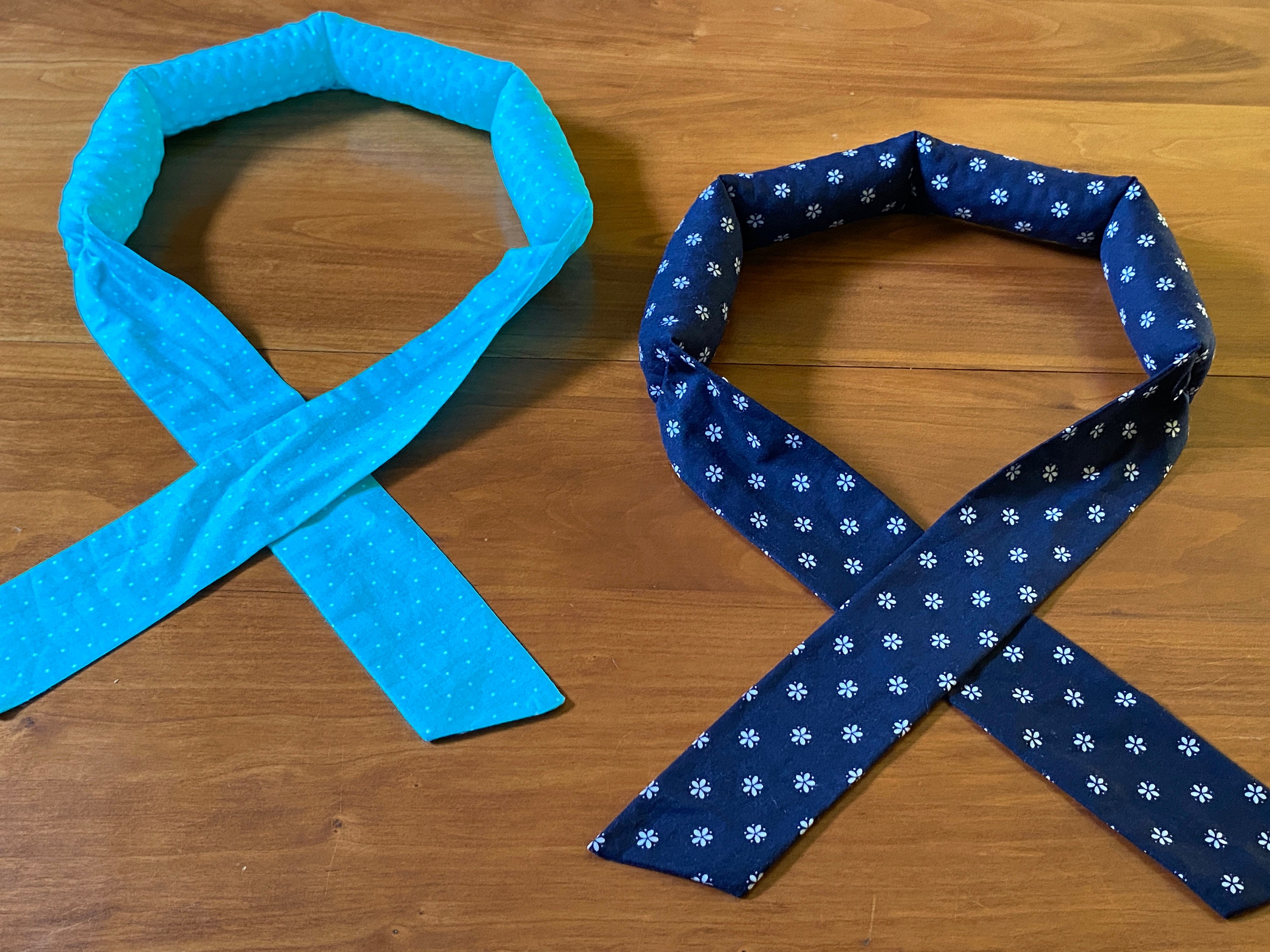 pattern for cooling neck wrap