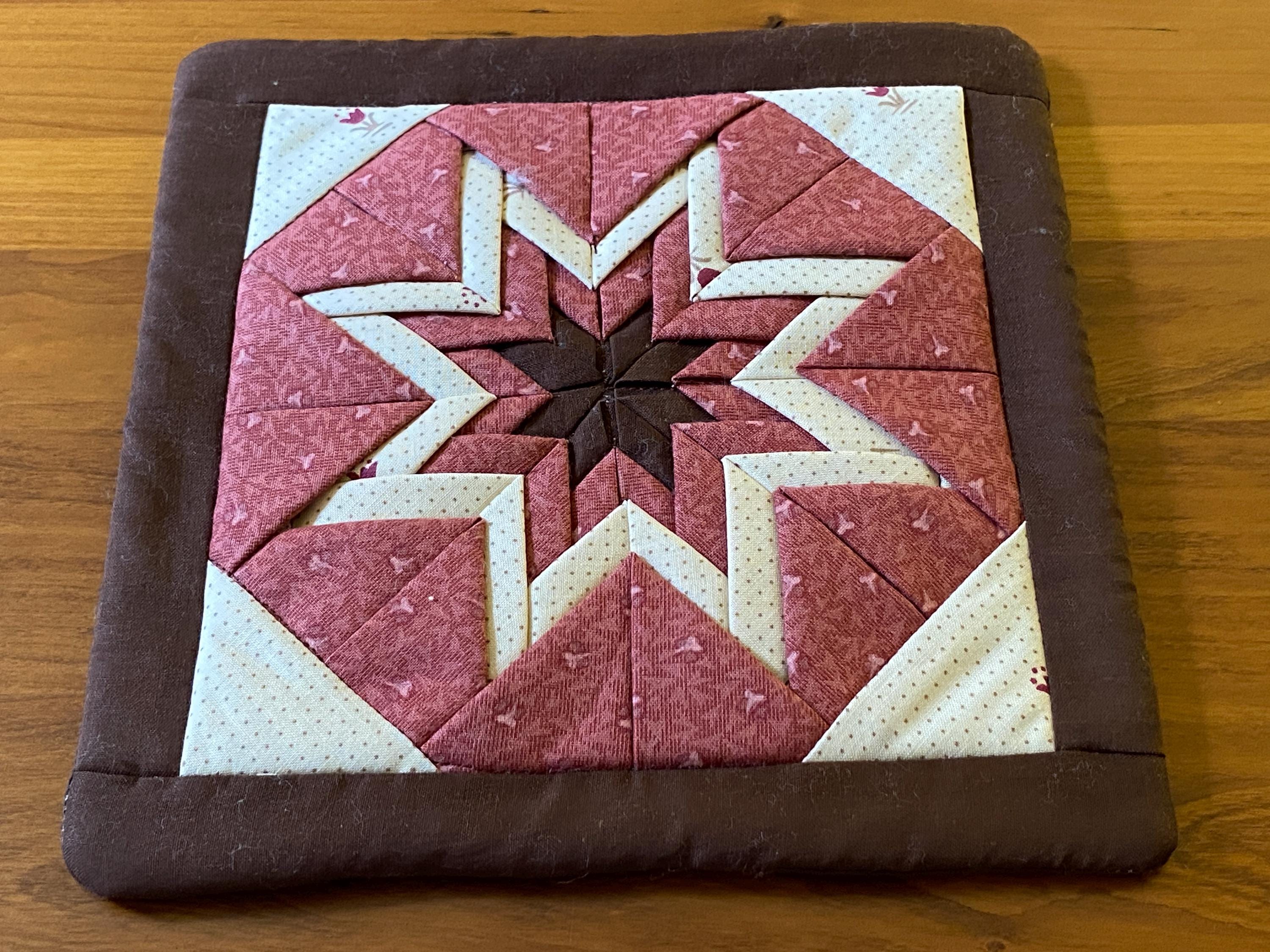 Easy Folded Star Potholder Pattern - PDF Download - Etsy
