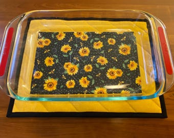 How to Sew a Large Casserole Dish Hot Pad - PDF Download