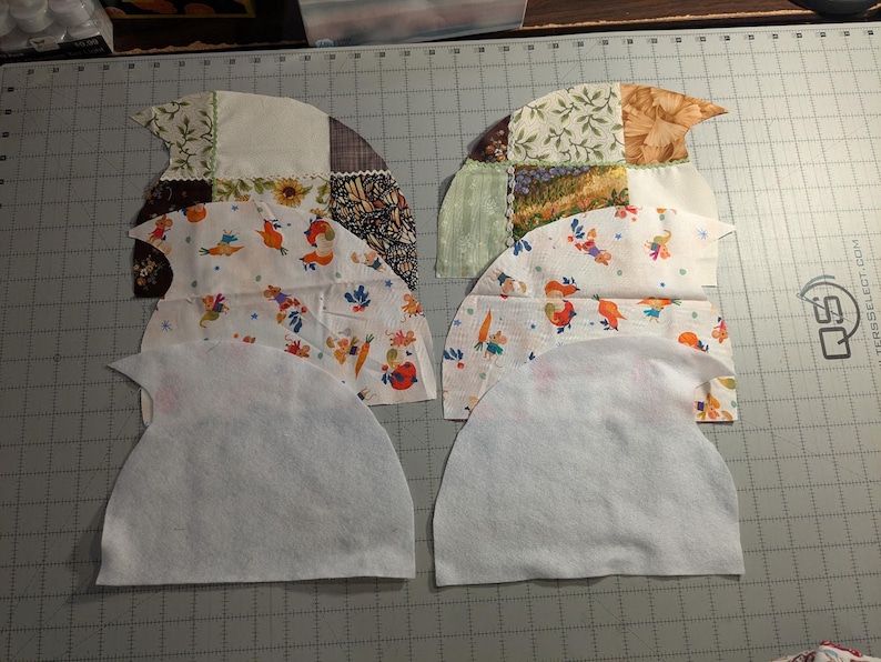 Tutorial Step Photo: Showing Cut out Side pieces.