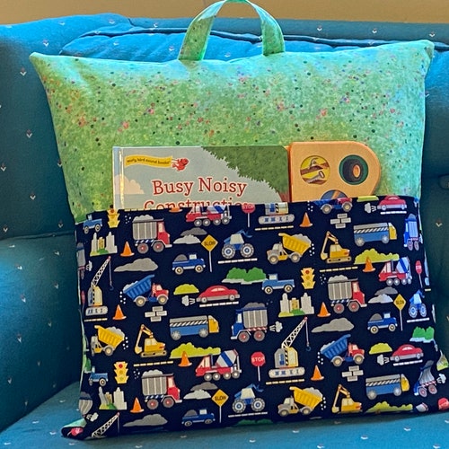 DIY Reading Book Pocket Pillow Tutorial PDF Download Etsy