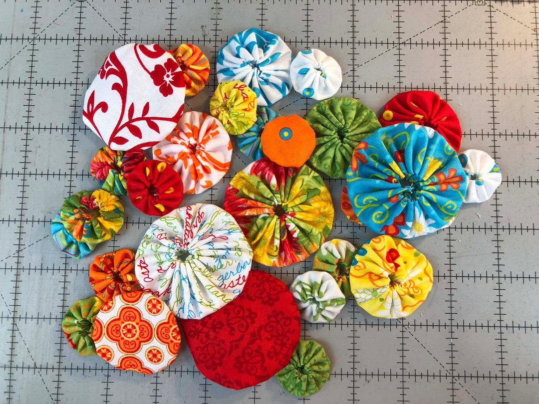 How to Make Fabric Yoyos With the Clover Yoyo Maker Tutorial PDF