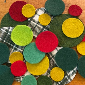 How to Make Penny Rug Circles Tutorial  - PDF Download