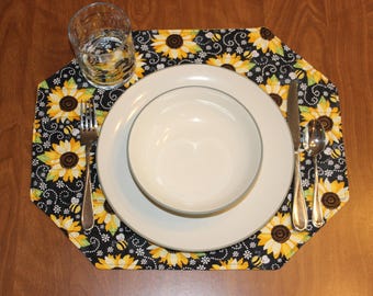 Sew an Easy Quilted Reversible Placemat - PDF Download