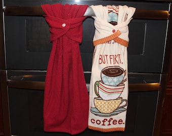 Hanging Hand Towel with Kam Snaps Tutorial - PDF Download