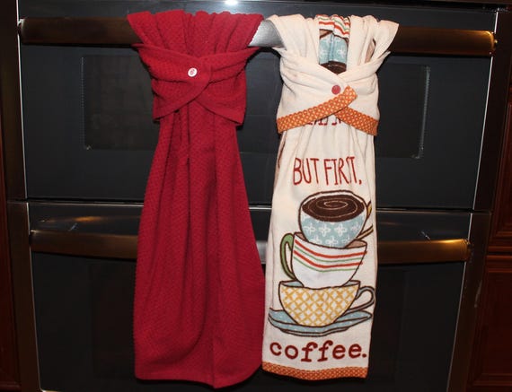 Hanging Hand Towel with Kam Snaps Tutorial - PDF Download