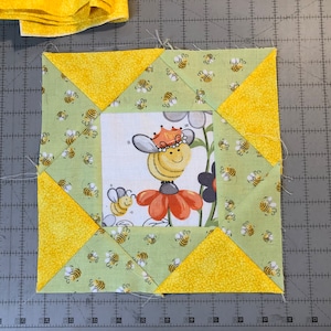 Propeller Quilt Block with Accuquilt Go! Tutorial - PDF Download