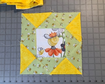 Propeller Quilt Block with Accuquilt Go! Tutorial - PDF Download