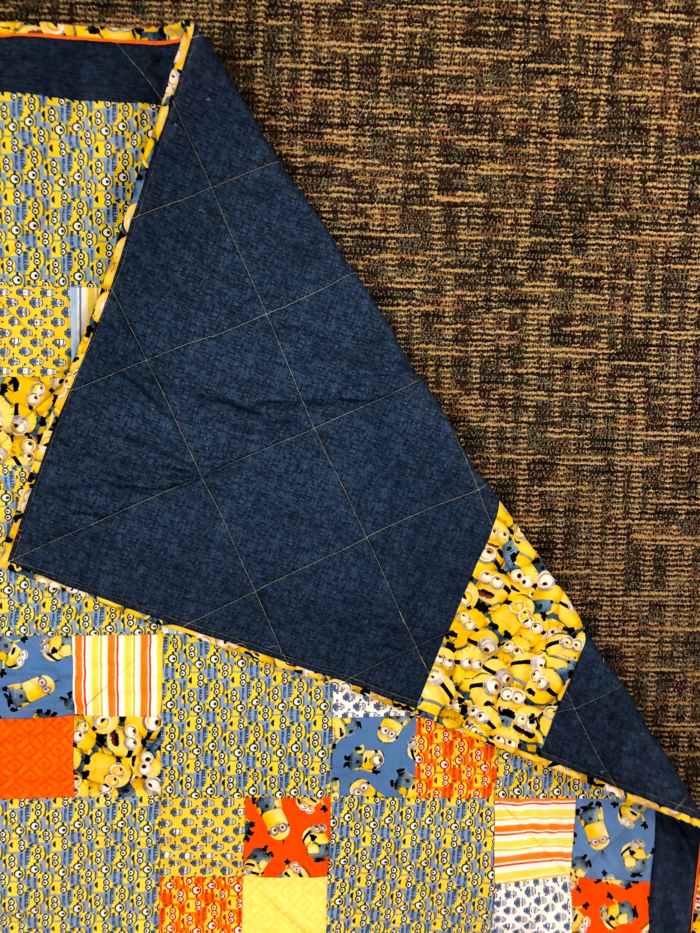 Easy Charm Pack Quilt Pattern (beginner Quilting - Four Patch Quilt ...