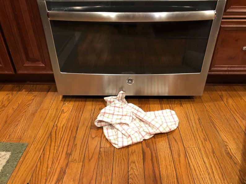 Towel on Floor!