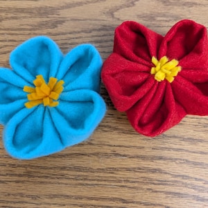 How to make an Easy Felt Flower Tutorial  - PDF Download