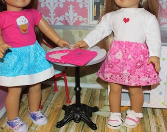 Learn How to make an 18-inch Doll Skirt  - PDF Download