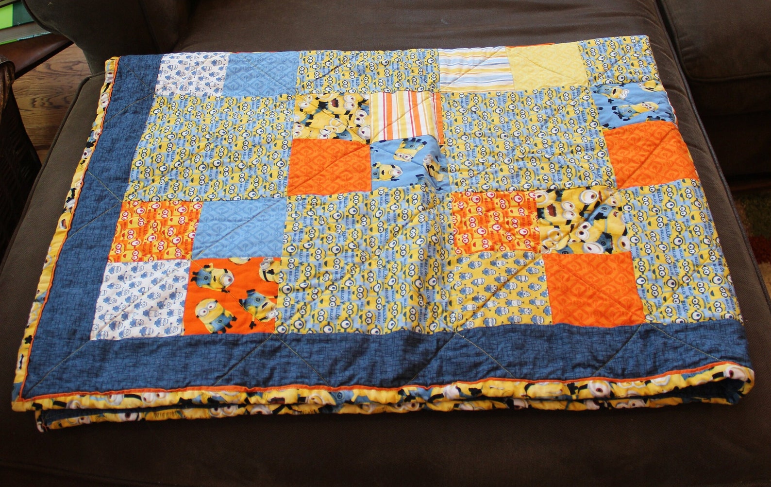 Easy Charm Pack Quilt Pattern (beginner Quilting - Four Patch Quilt ...