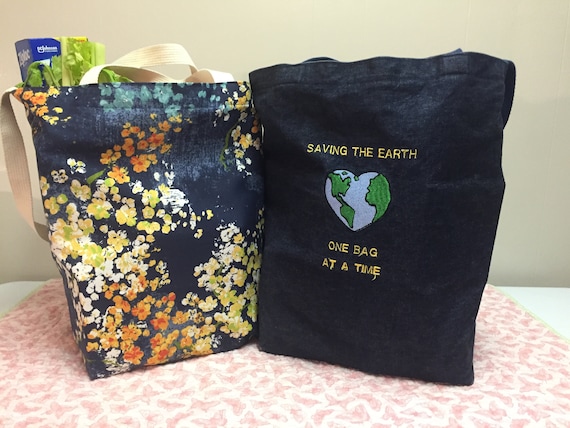 How to Sew a Reusable, Durable Grocery Bag Tutorial - PDF Download