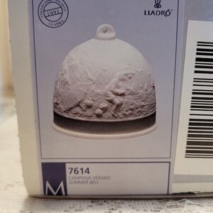 Llardo Collector Bell Ornament- 1992 Summer Bell