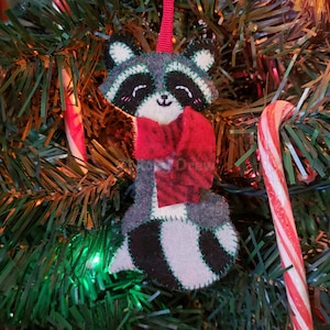 Raccoon Worlds Best Daughter - Cedar Ornament Raccoon Worlds Best Daughter - Cedar Ornament