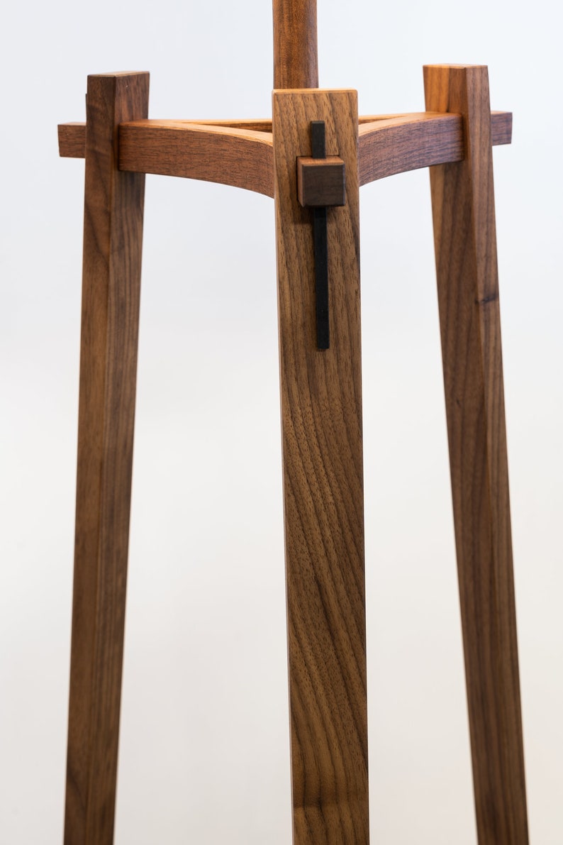 Walnut Tension Floor Lamp image 4