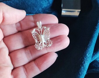 Handmade in Malta Jewelry Gift Dainty silver 925 filigree lace triangle pendant Gift for Her Maltese Jewellery