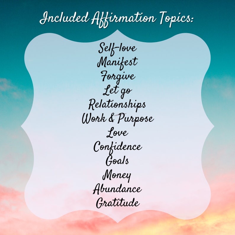 PRINTABLE Positive Affirmation Cards Black &amp; White Self-concept ...