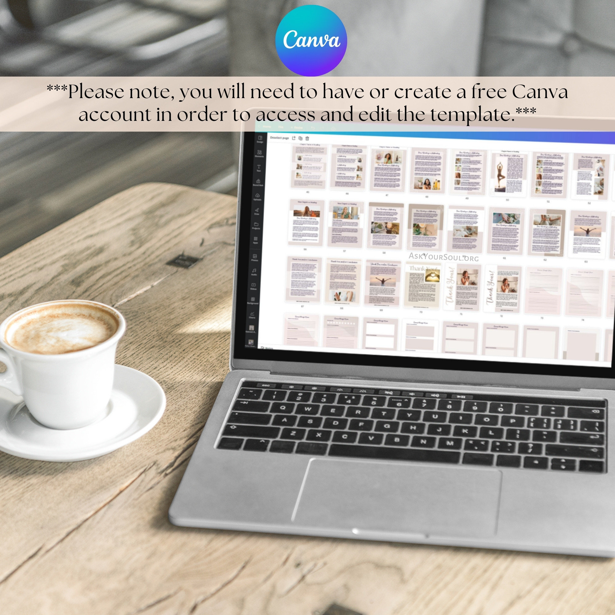 Editable Ebook Canva Template Commercial & Personal Use Life Coach ...