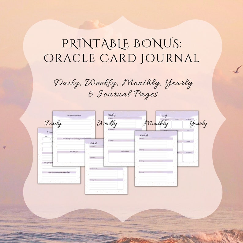 PRINTABLE Ask Your Soul Message Cards | Oracle Card Deck | Messages ...