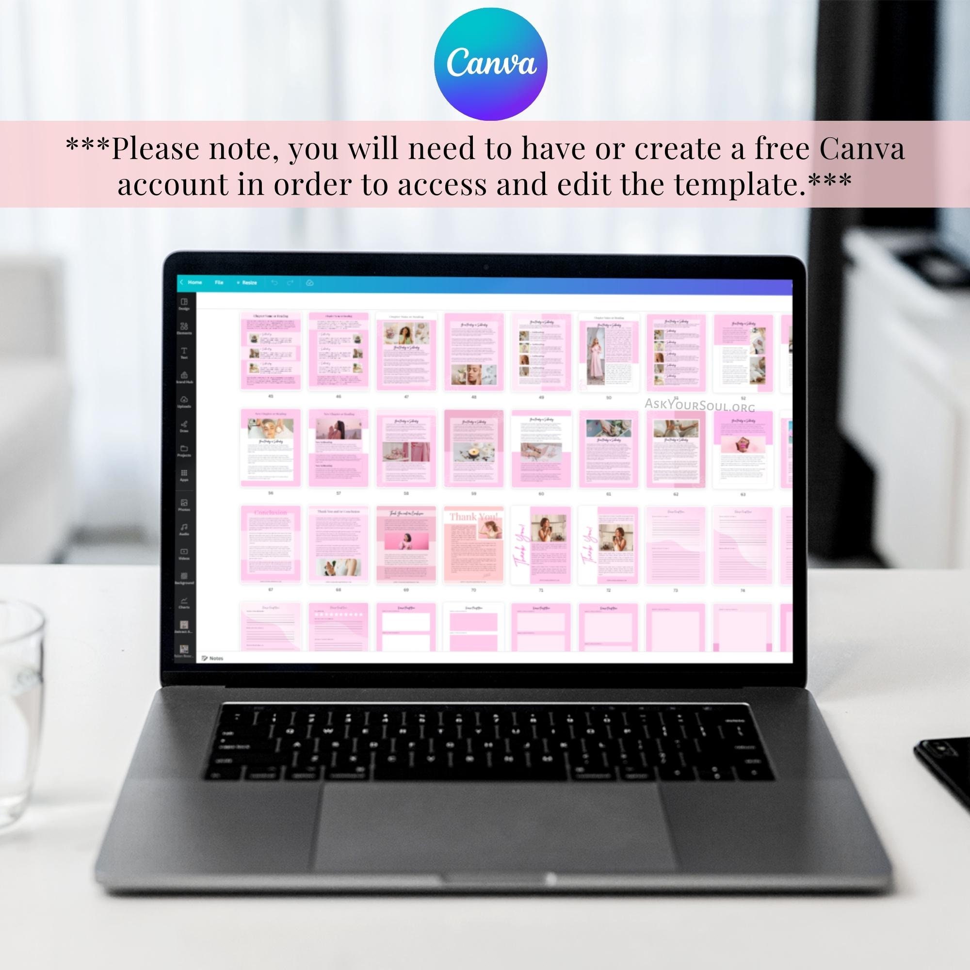 Editable Ebook Canva Template Commercial & Personal Use Life Coach ...