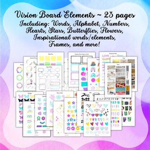 Printable Law of Assumption Vision Board Kit | Neville Goddard ...