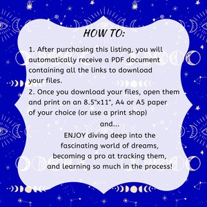 Printable Dream Journal for Dreams and Their Interpretations | Lucid ...