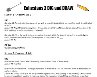 Ephesians Handouts
